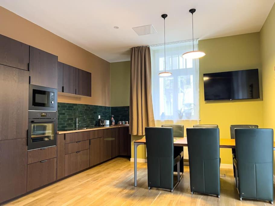 Exklusives Apartment Zoo 莱比锡 外观 照片